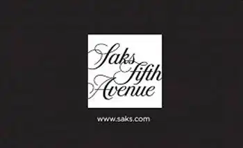 Saks Fifth Avenue gift card