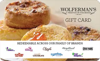 Buy Wolferman's Gift Cards Online + Cashback | Instant eGift Cards