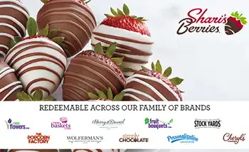 Shari's Berries Gift Cards + Cashback | Instant eGift Cards