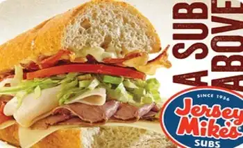 Buy Jersey Mike's Gift Cards Online + Cashback | Instant eGift Cards